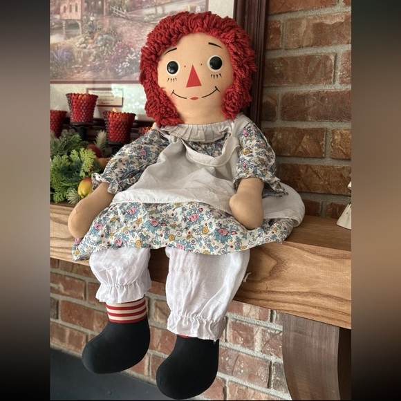 Rare Vintage 1960's The Original Knickerbocker 32" Raggedy Ann Doll - Picture 10 of 11